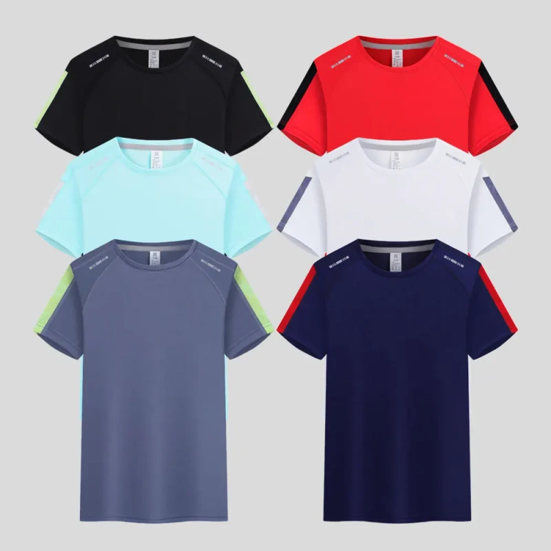 Solid-Color-Childrens-Ice-Silk-Quick-Dry-Sports-T-Shirt-Kids-Mesh-Short-Sleeve-Summer-Shirts-Girls-Casual-Thin