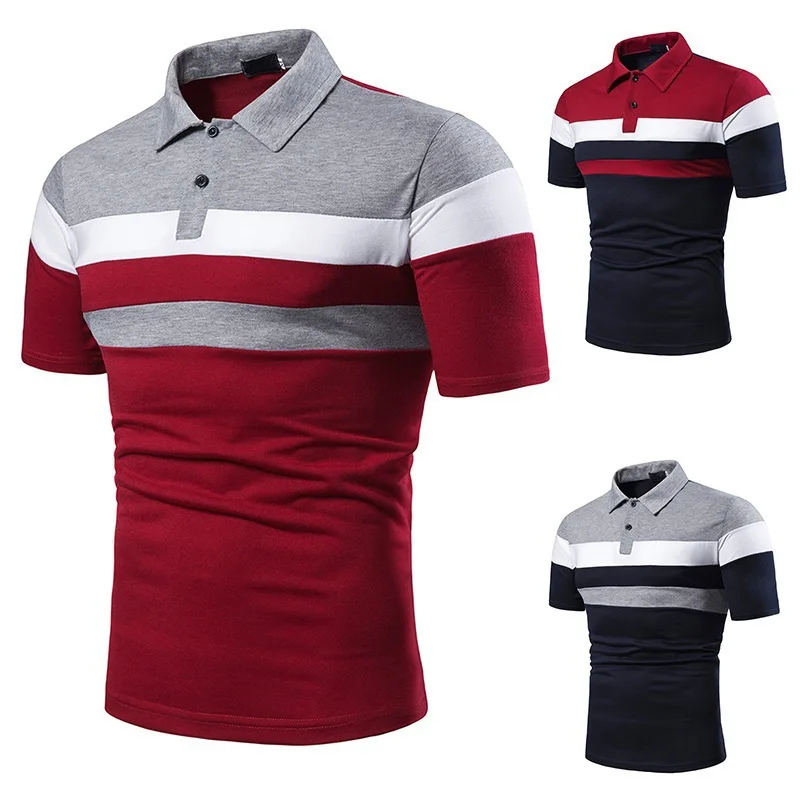 Solid-Color-Plain-Blank-T-Shirt-Sublimated-Golf-Knit-Mens-Sport-Polo-Shirt-Short-Sleeve-Custom-Logo-Team-Uniform