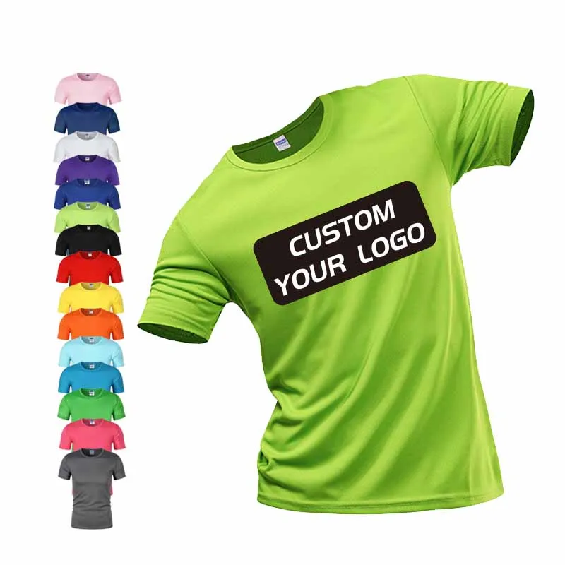 Solid-Mens-Unisex-T-Shirt-100-Polyester-Silk-Screen-Printing-Quick-Dry-Breathable-Anti-Wrinkle-Eco-Friendly-for-Gym-Sports