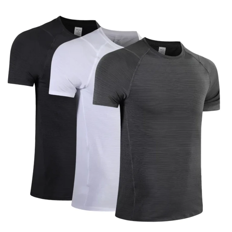 Spandex-Polyester-Breathable-Customizable-Jogger-MenS-Workout-T-Shirt-Slim-Fit-Athletic-Fitness-T-Shirt-Sport-Homme-Active-Tops