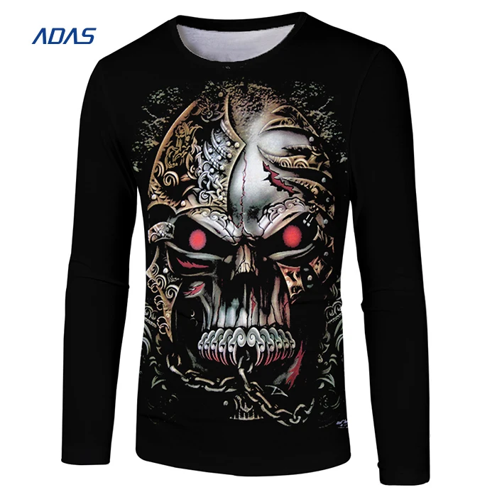 Spandex-Polyester-Quick-Dry-Sublimation-Printed-Long-Sleeve-Moisture-Wicking-Casual-Plus-Size-Sport-Mens-T-Shirt