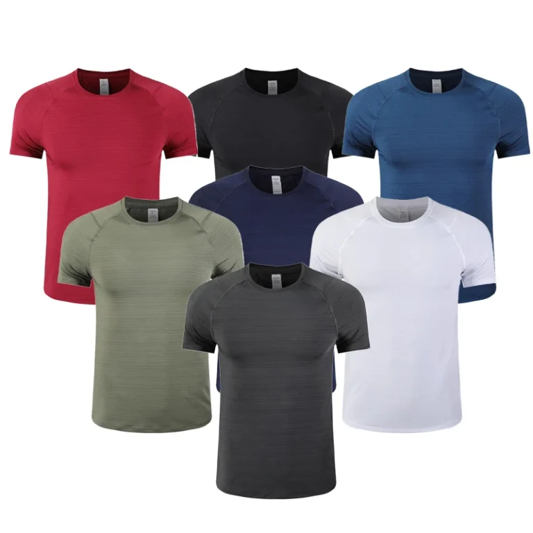 Spandex-Polyester-Sublimation-Sport-Gym-T-Shirt-Gym-Run-Quick-Dri-Mesh-Breathable-Athletic-Top-Compression-T-Shirt-for-Women-Men