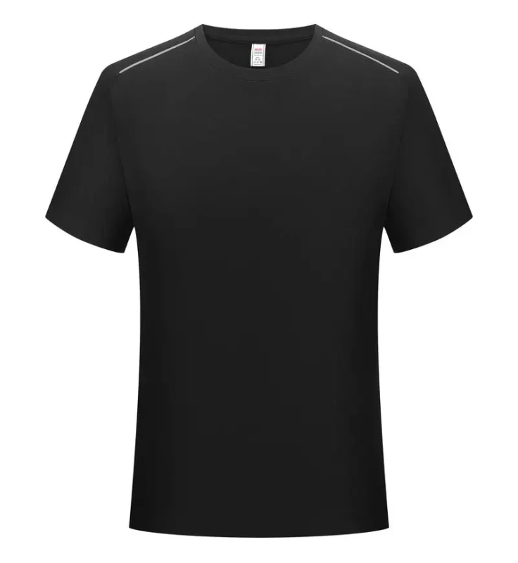 Sports-Crew-Neck-Short-Sleeve-Quick-Dry-T-Shirt-with-Logo-Print-Workwear-Adult-Group-Cultural-Shirt-Team-Uniform-T-Shirt-2