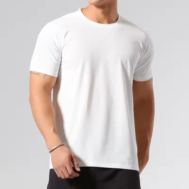 Sports-T-shirts-Men-Running-Athletic-Gym-Workout-Fitness-Breathable-High-Quality-Polyester-Quick-Dry-t-Shirt
