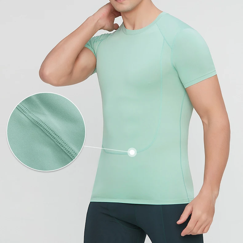 Sports-Tights-Mens-T-Shirt-De-Compression-T-Shirt-Gym-Men-Gym-Training-Compression-Short-Sleeve-Tops