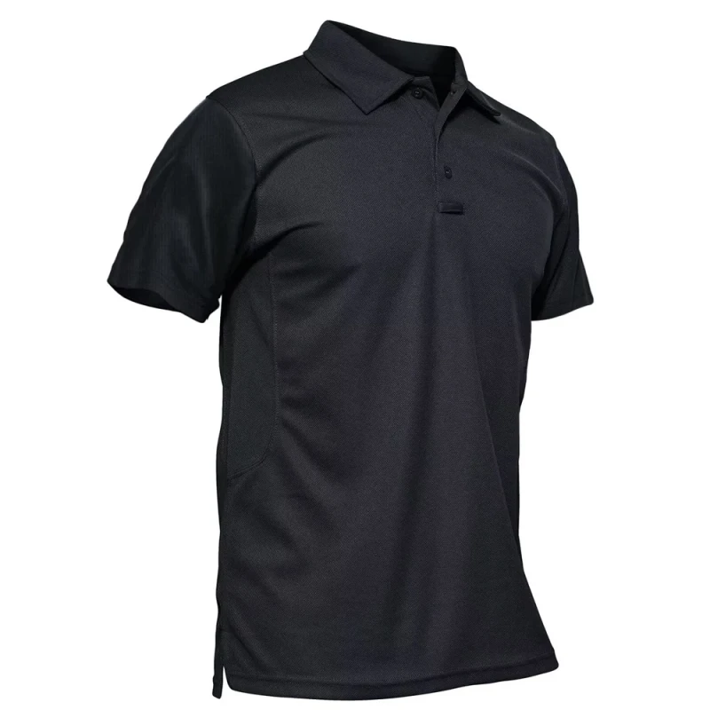 Sportswear-100-Polyester-Quick-Dry-Casual-Workout-Short-Sleeve-Mens-Polo-T-Shirt