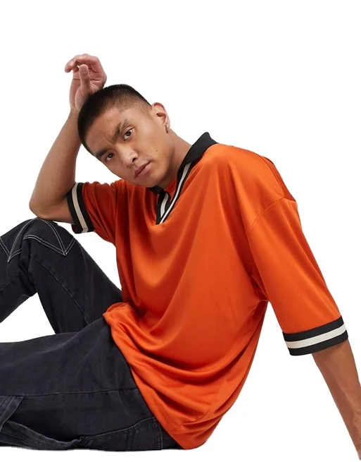 Spring-Summer-New-Mens-Slim-Casual-Polo-Shirt-Chest-Button-Printed-Striped-Color-Matching-T-shirt-for-Man-T-shirt