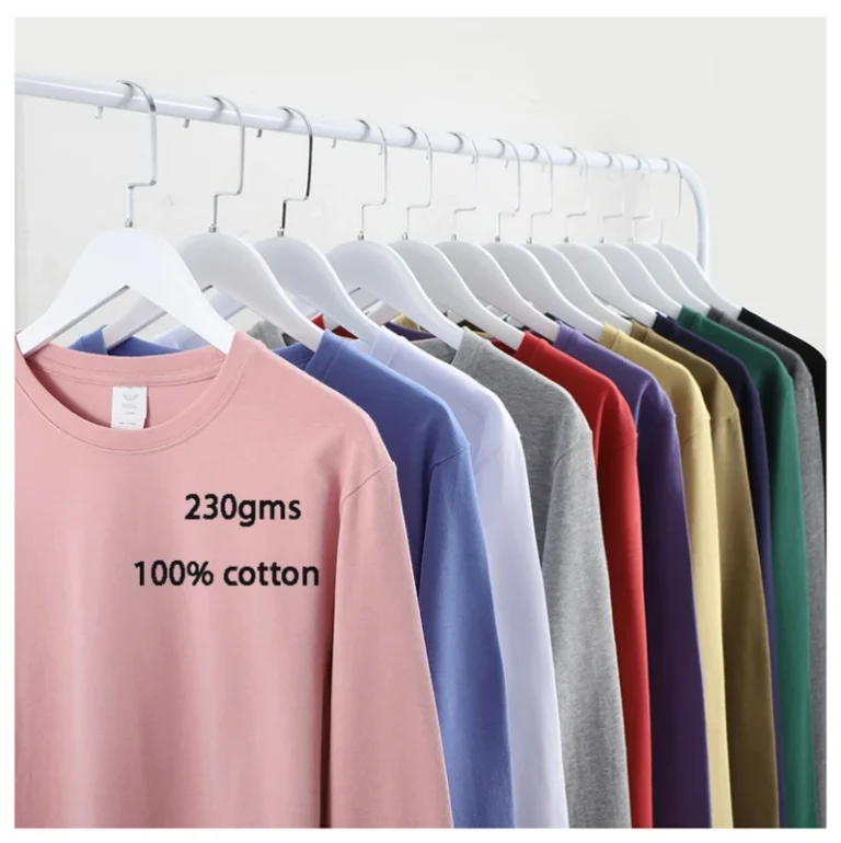 Spring-and-Summer-230g-100-Cotton-Custom-Long-Sleeve-T-Shirt-Men-Long-Sleeve-T-shirts-Women
