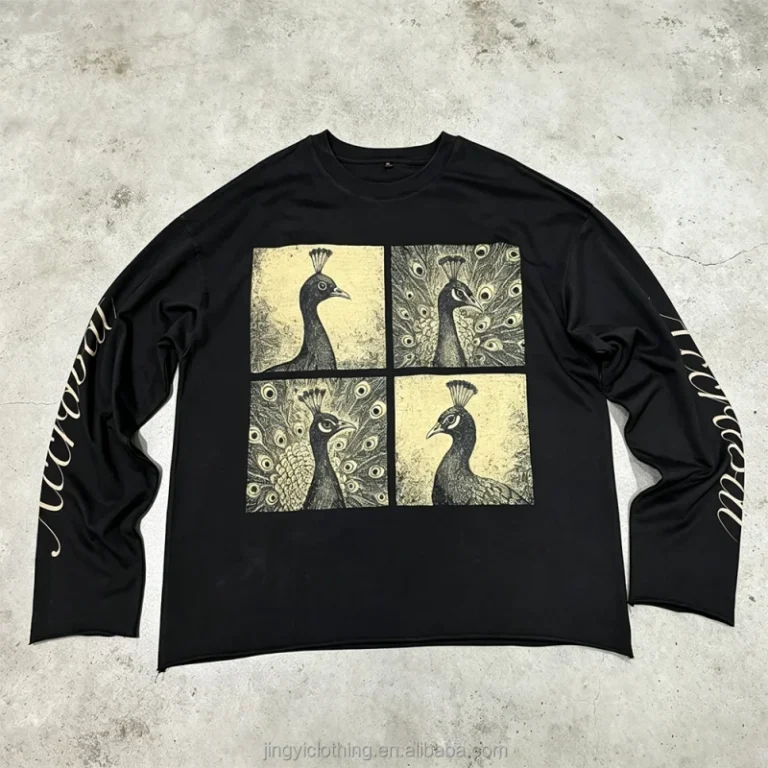 Streetwear-Custom-Dtg-Printed-Crew-Neck-Cotton-Oversized-Graphic-Long-Sleeve-T-Shirts-Men-Tee