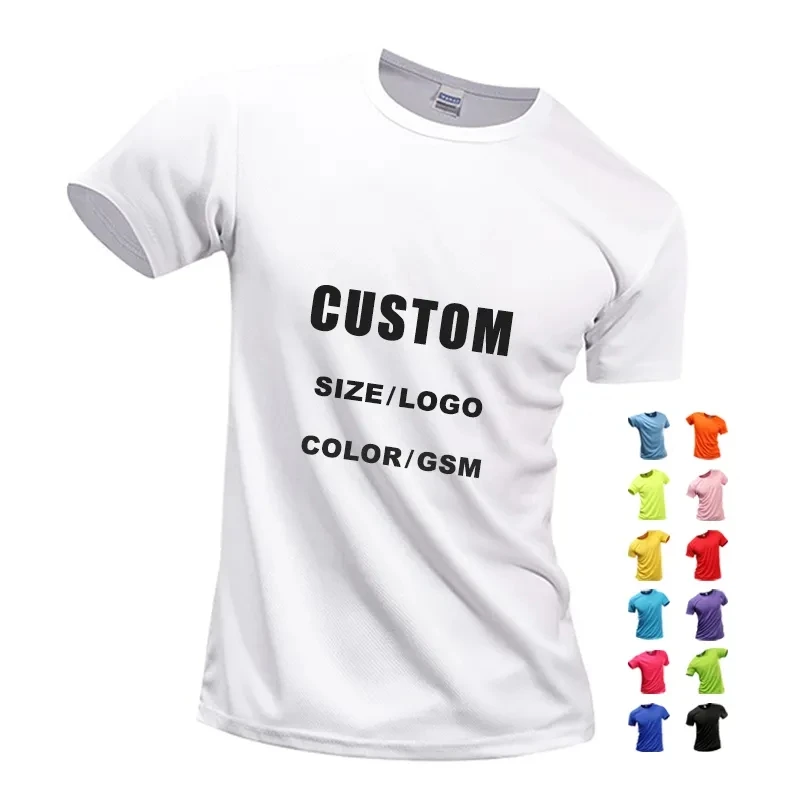 Sublimation-100-Polyester-T-Shirt-Regular-Fit-Promotional-T-shirts-Plain-Tshirt-Printing-Custom-T-Shirt-for-Men