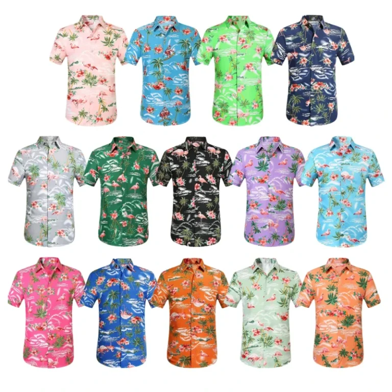 Sublimation-Hawaiian-Shirts-There-Are-Various-Patterns-to-Choose-From-Vacations-Mens-Shirts-Can-Be-Custom-with-Your-Own-Designs
