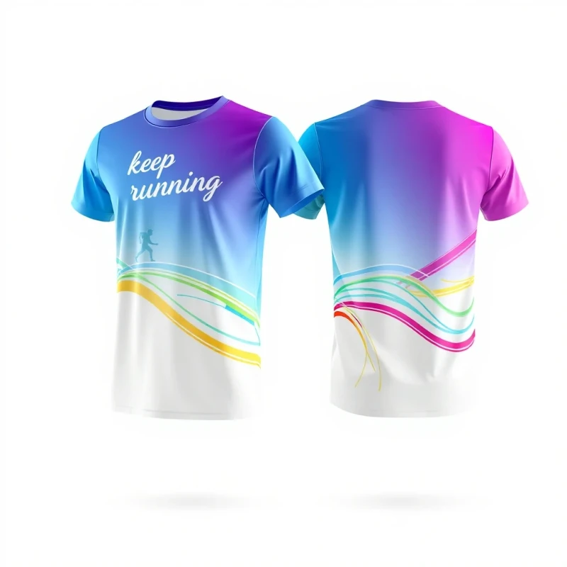 Sublimation-T-Shirt-Express-Your-Athletic-Spirit-With-Customizable-Vibrant-Sports-Themed-Graphics