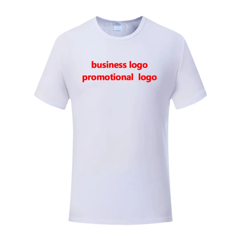 Sublimation-T-Shirts-Business-Advertising-Promotional-Custom-Logo-Tee-Shirt-100-Polyester-Sublimations-Blank-Mens-T-Shirts