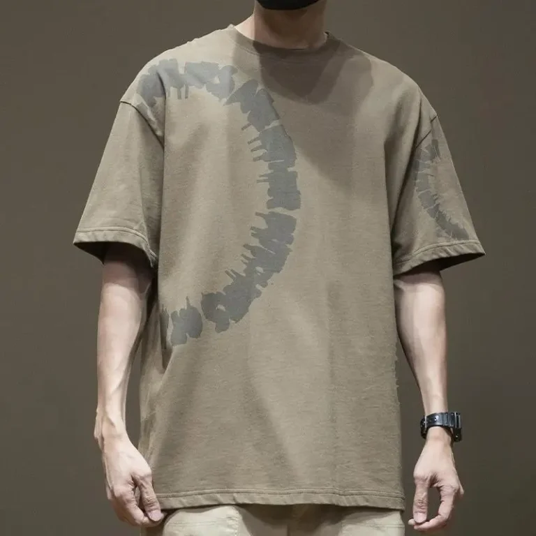 Summer-100Cotton-T-shirt-Casual-Custom-Printing-Clothing-Print-Men-T-Shirts