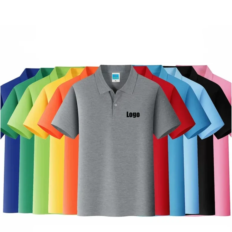 Summer-200gsm-Polyester-Cotton-Plain-Blank-Custom-Logo-Printed-Casual-Wear-Mens-Polo-T-Shirt-Custom-Men-Polo-T-Shirts
