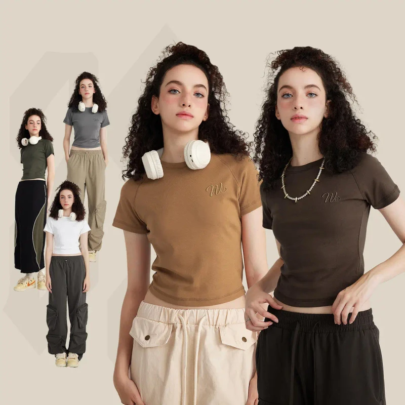 Summer-Baby-Tee-Y2k-Crop-Tops-Tee-Shirt-Sexy-Thin-Blank-Shirt-for-Woman-100-Cotton-Breathable-Plain-T-shirt
