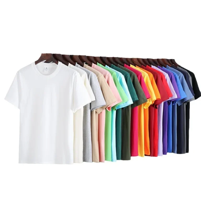 Summer-Custom-Printed-T-shirt-Made-of-100-Pure-Cotton-Custom-Hot-pressed-T-shirt-for-Both-Men-and-Women-Suitable-for-All
