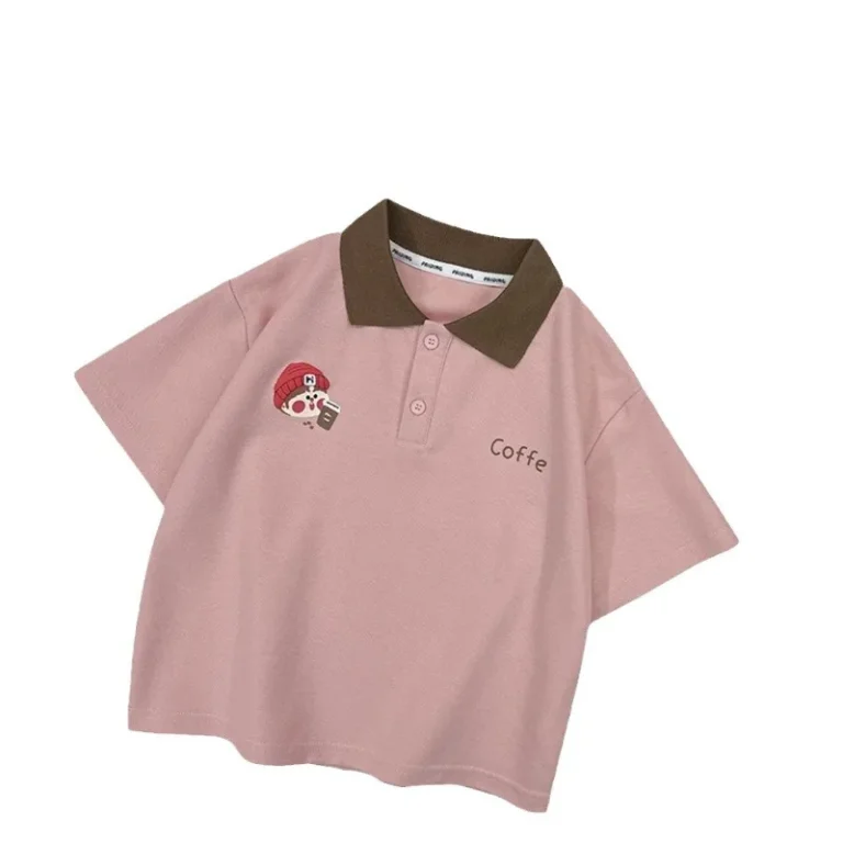 Summer-Factory-Sublimation-Custom-Girls-Boys-100-Plain-Cotton-Kids-Drop-Shoulder-T-shirt