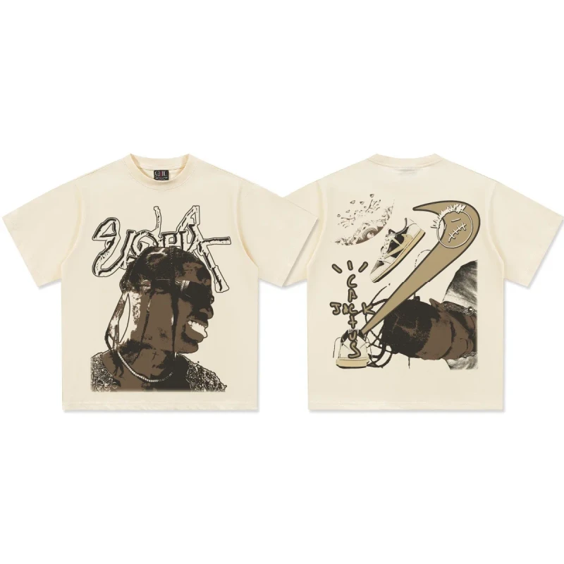 Summer-Fashion-Brand-Double-sided-Printed-Hip-hop-Short-Sleeved-Mens-and-Womens-T-shirt-Retro-Breathable