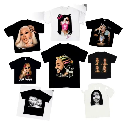 Summer-Fashion-Vintage-Breathable-Antibacterial-Cotton-T-Shirt-Womens-Graphic-Print-Tees-Streetwear-Plus