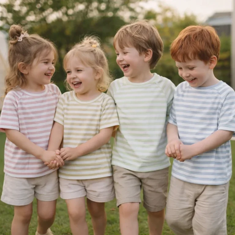 Summer-Girls-Shirts-Unisex-Children-Boys-Tshirts-Short-Sleeve-Striped-Custom-Print-Logo-Cotton-Kids-T-Shirts-for-Girls