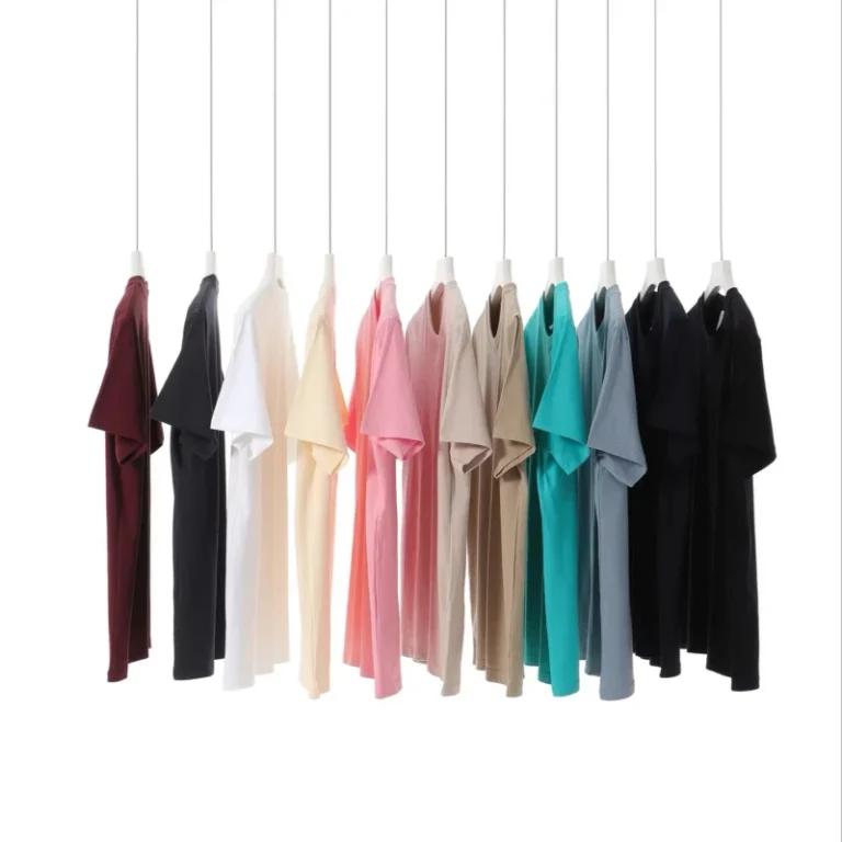 Summer-High-Quality-230g-Heavyweight-Short-Sleeve-T-Shirts-100-Cotton-Shirts-Printed