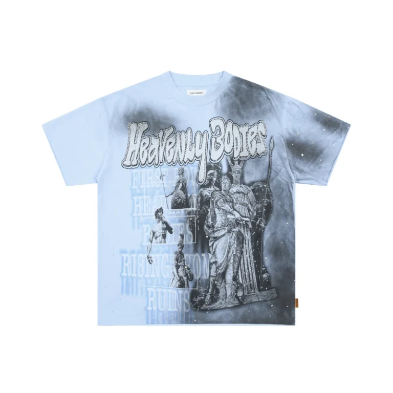 Summer-New-Washed-Vintage-Hot-Diamond-Printed-Pattern-Trendy-Street-First-Row-Mens-and-Womens-Cotton-Short-Sleeved-T-shirt
