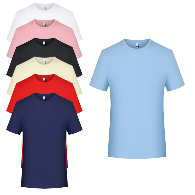 Summer-Oversized-T-Shirt-Comfortable-Soft-Crewneck-Customizable-Logo-Print-for-Men