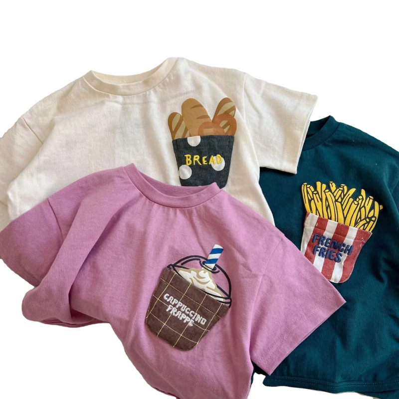 Summer-Short-Sleeve-Japanese-Style-T-Shirt-for-Boys-and-Girls-Kids-Outfit