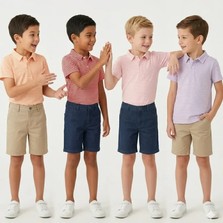 Summer-Short-Sleeve-Striped-Polo-Shirts-Kids-Casual-Monogram-Cotton-Golf-Polo-T-Shirt-with-2-Button-Placket-Polo-Tee