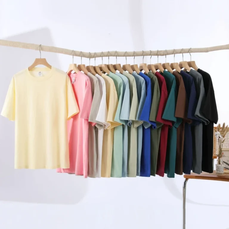 Summer-Simple-Style-Short-Sleeve-Plain-Casual-T-shirt-100-Cotton-Blank-Loose-Vintage-Men-T-Shirt-2