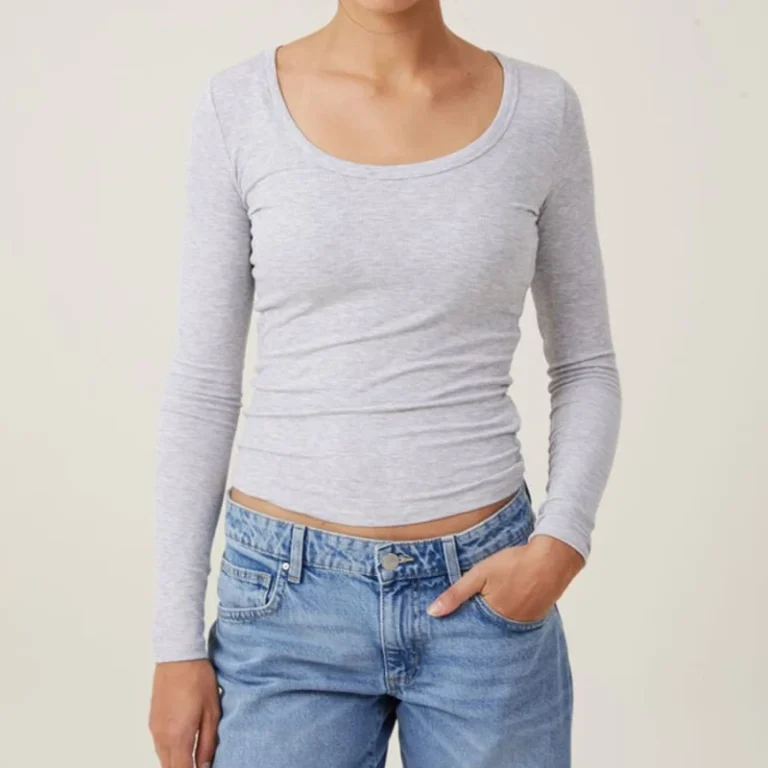 Summer-Womens-Clothing-Long-Sleeve-Sexy-Rib-Top-Basic-Solid-Slim-Fit-Wide-Neck-Woman-T-shirt