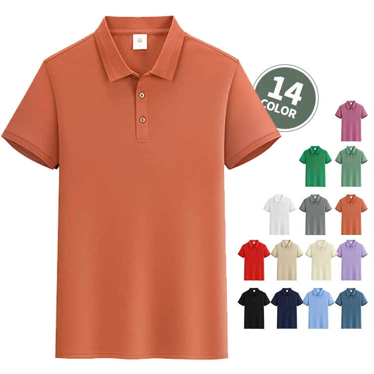 Super-Quality-Mens-Polo-t-Shirts-Plain-Casual-Unisex-Polo-Shirts-Support-Custom-logo