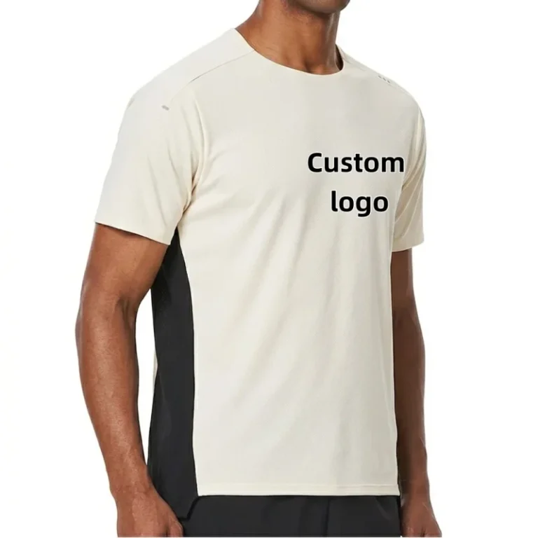 Supplier-Custom-Logo-Cotton-Tshirts-3D-Puff-Print-200-GSM-Gym-Wear-Clothing-Mens-T-Shirts