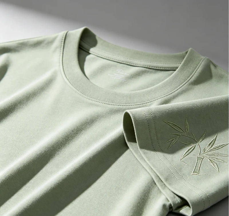 Sustainable-Bamboo-Fiber-T-shirt-Mens-Organic-Breathable-Eco-Friendly-Blank-Tshirts-Soft-Silk-Like-Bamboo-Cotton-Tee-Custom-Logo