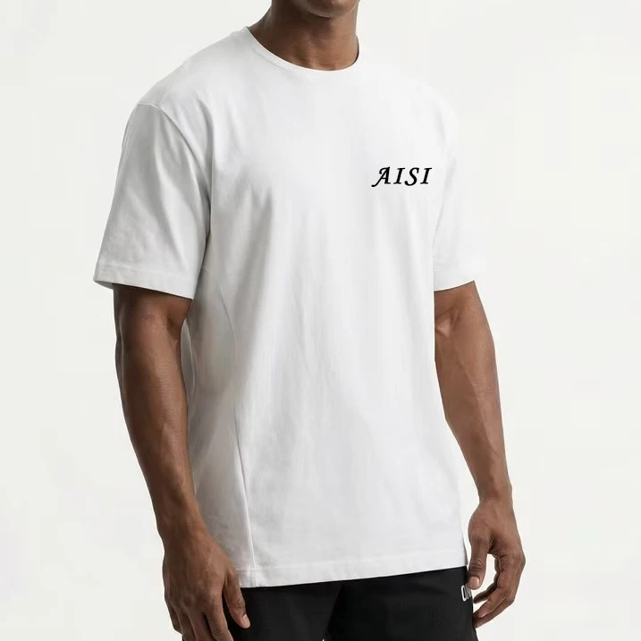 T-Shirt-Manufacturer-Custom-Printing-Plain-Blank-100-Cotton-Heavyweight-Crew-Neck-Men-T-Shirt-In-Bulk
