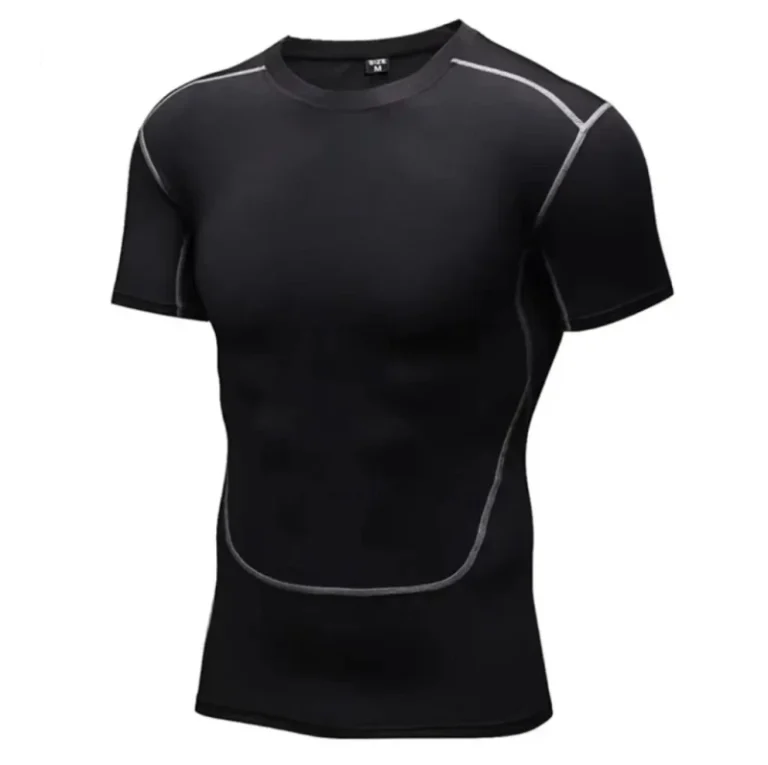 T-Shirts-Short-Sleeve-Mens-Polyester-T-Shirt-Gym-Sports-Athletic-Running-Wear-T-shirts