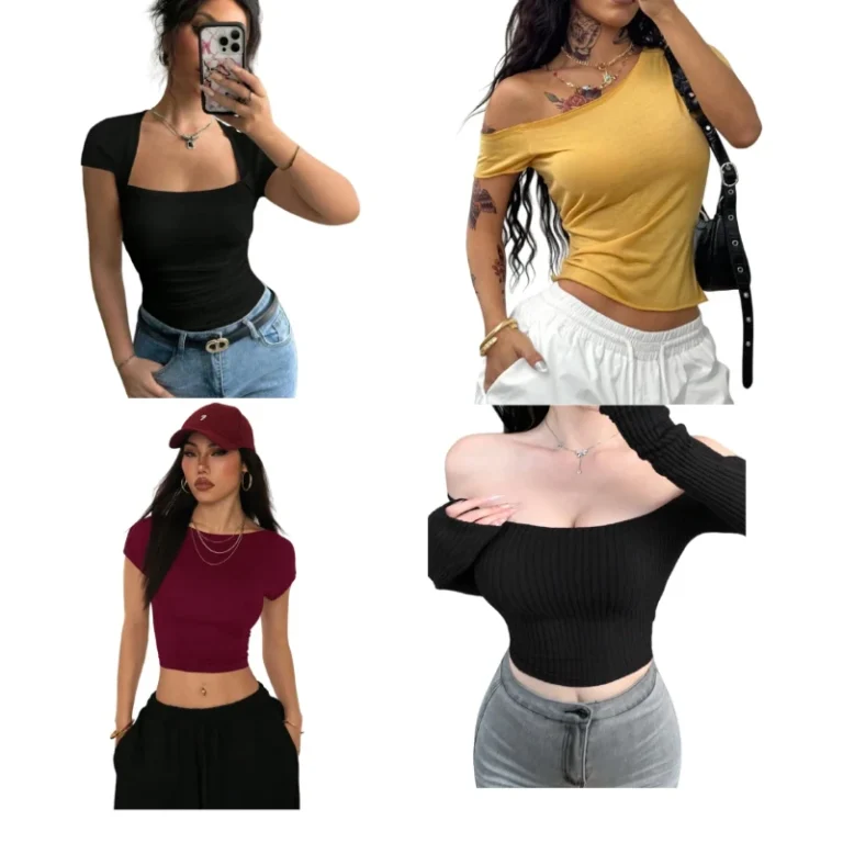 T-Shirts-for-Women-Sale-by-Bundle-Casual-Short-Factory