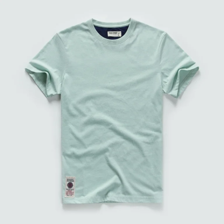 T-Short-Sleeved-T-Shirt-Crewneck-Base-Trend-Slim-Casual-Clothes-MenS-Wear-T-Shirt