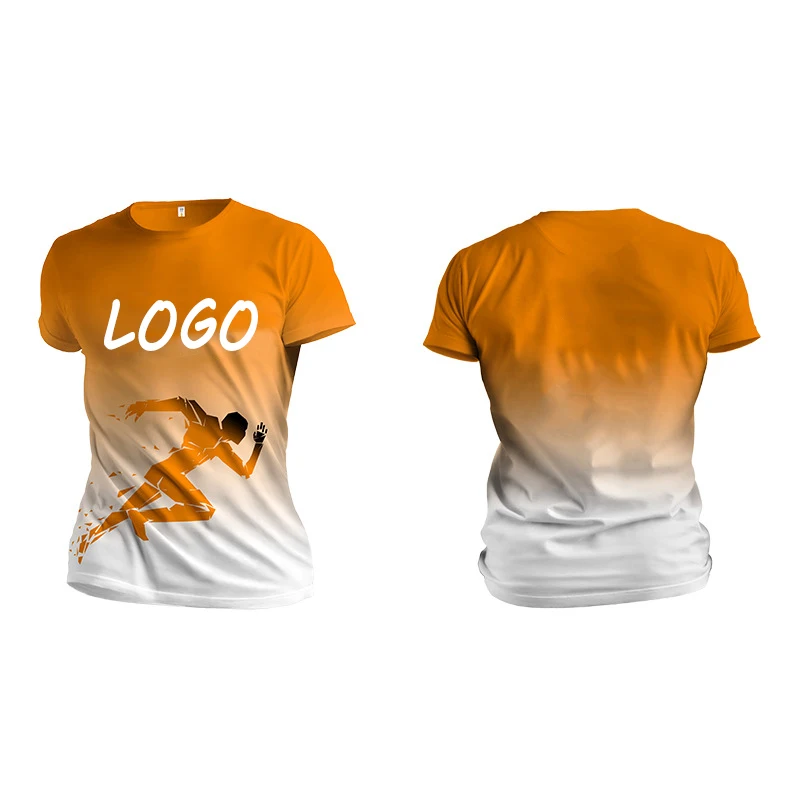T-shirt-With-Custom-logo-100-Polyester-Sublimation-T-Shirts