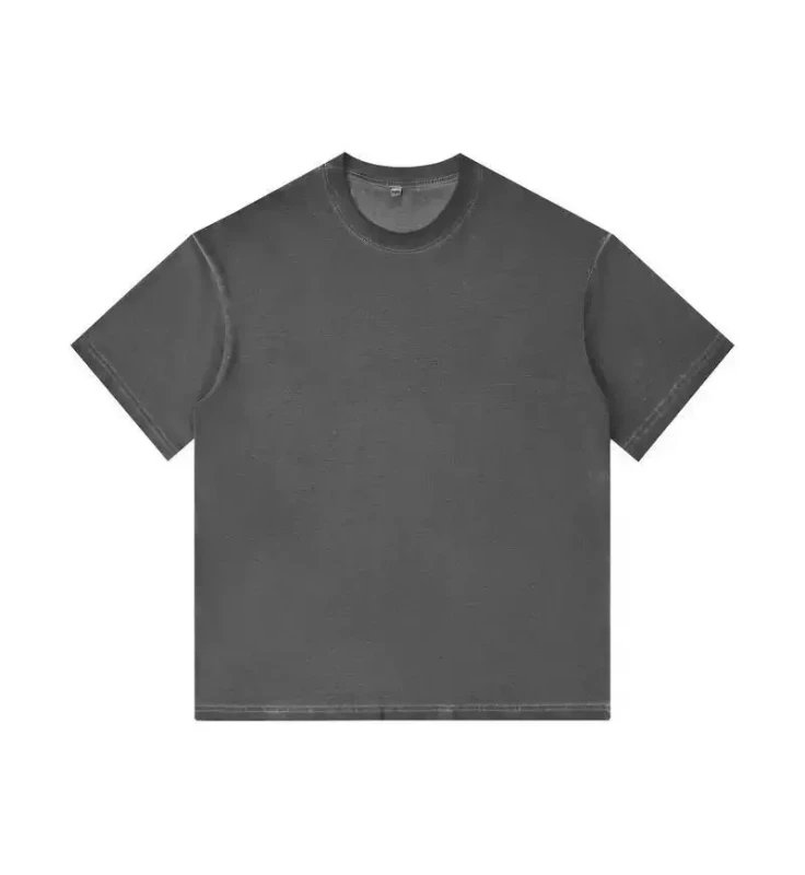 T-shirt-for-Men-Loose-High-Street-Fashional