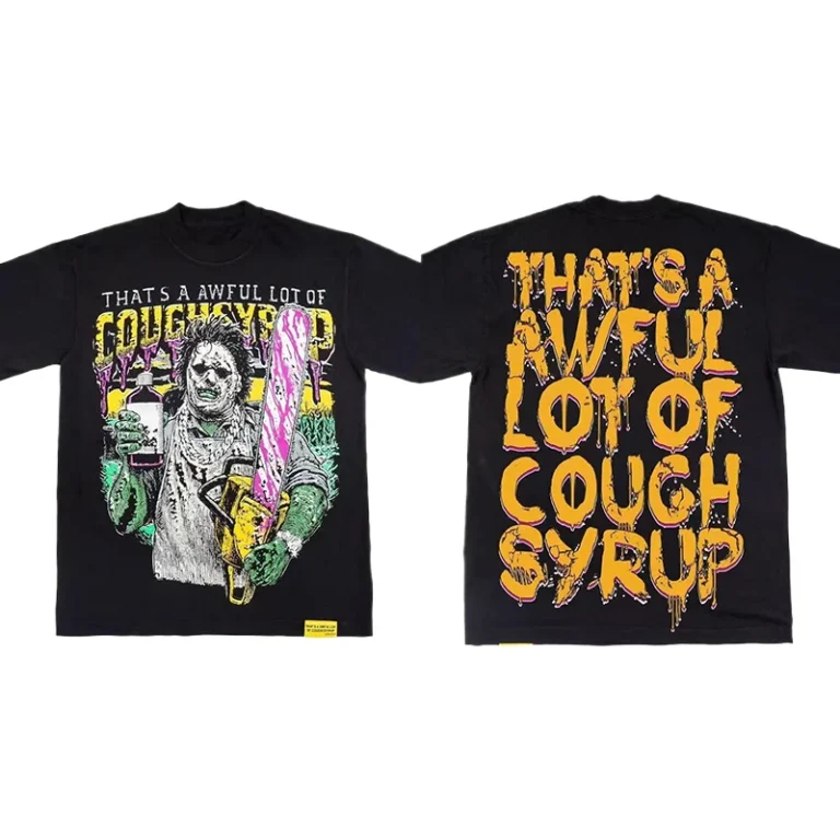 THATS-A-AWFUL-LOT-OF-COUGH-SYRUP-Tshirt-Graffiti-Printed-100-Cotton-T-Shirt-Short-Sleeve-Streetwear-Mens