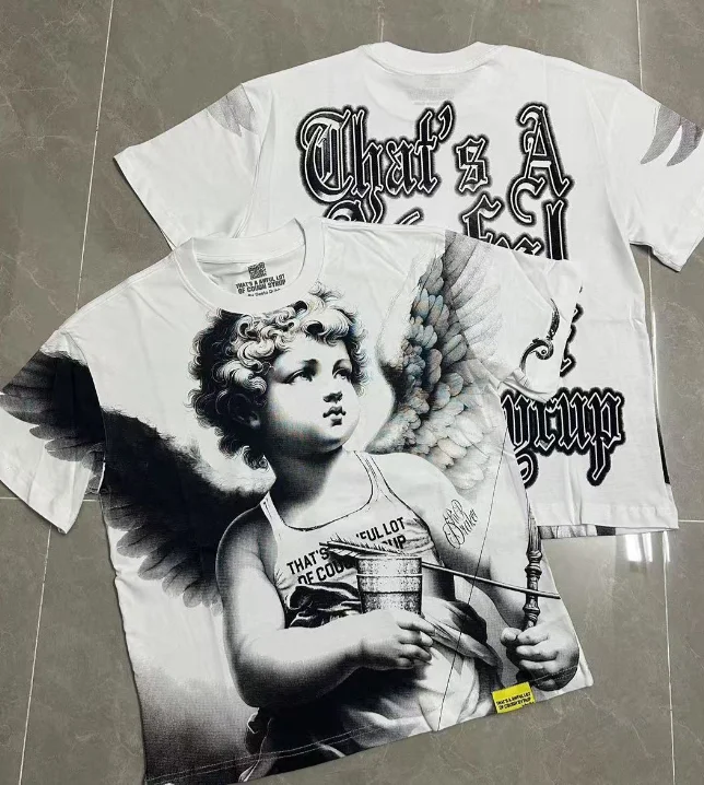 THATS-a-AWFUL-LOT-of-COUGH-SYRUP-26-Top-Quality-100-Cotton-Oversized-Drop-Shoulder-Mens-Short-Sleeve-Printed-Scannable