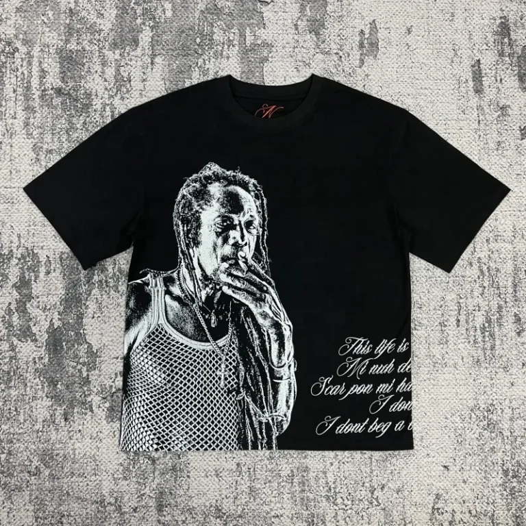 TS4229-Graphic-Print-T-Shirts-Mens-Screen-Printing-T-Shirt-100-Cotton-Boxy-Fit-Cropped-Casual-Vintage-Streetwear