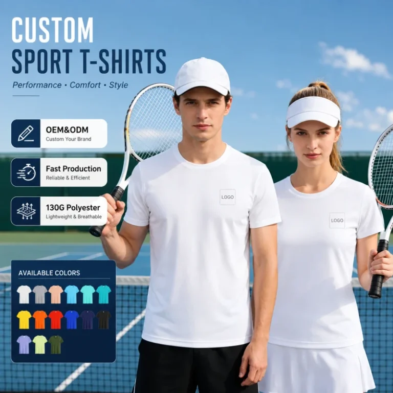 Tennis-Badminton-Athletic-T-Shirts-Custom-Logo-Breathable-Corporate-Activities-Outdoor-Team-Training-Basic-Versatile