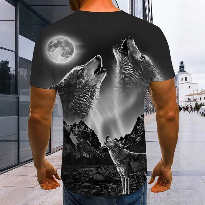 Trendy-Fashion-Mens-Short-Sleeve-T-Shirt-Stylish-Polyester-Nylon-Material-Summer-Oversized-Customizable-Logo-Quick-Dry-Elastic
