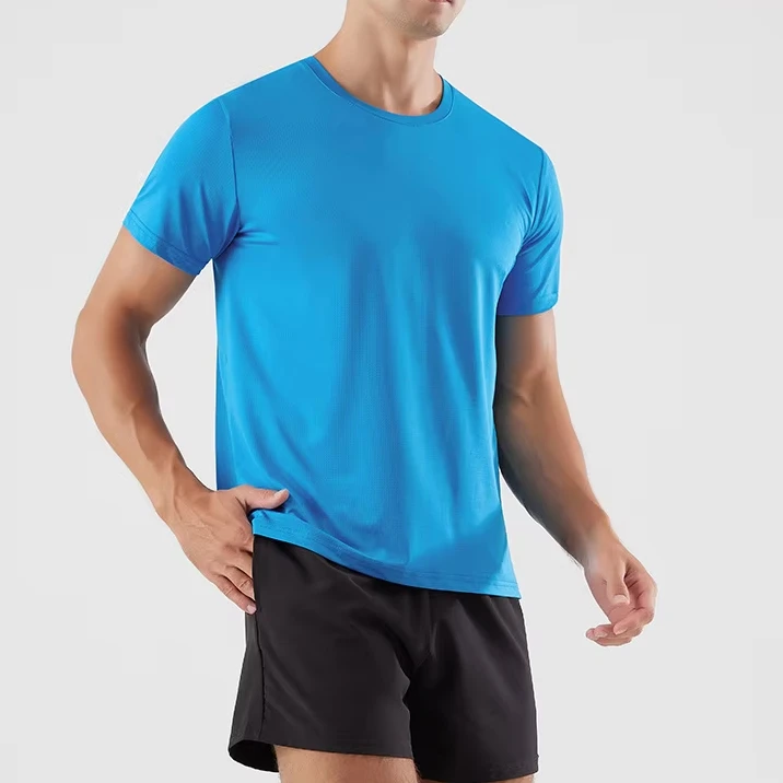 Tshirt-for-Men-Custom-Running-Fitness-Sport-Plus-Size-Quick-Dry-T-Shirt-Short-Sleeve-Running-Top