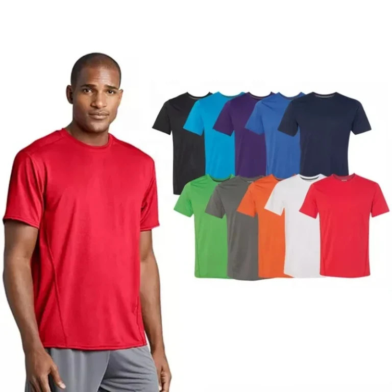 UPF-50-Sport-Performance-Tech-T-shirt-Quick-Dry-Running-Moisture-Wicking-Feel-Cotton-Active-Basic-100-Polyester-t-Shirt