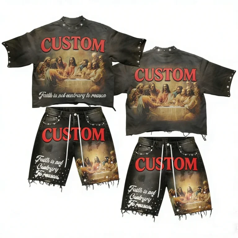 US-Free-Tax-Custom-Logo-Printed-Tshirt-Manufacture-300-Gsm-Vintage-Oversized-Tshirts-Coton-Custom-Prints