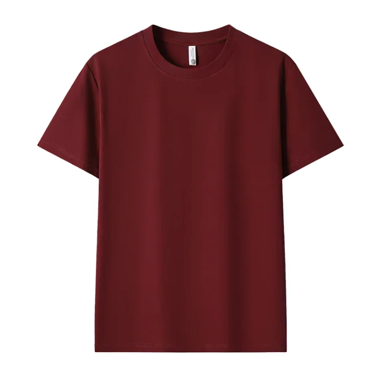 US-Size-Custom-Logo-Printing-Embroidery-220GSM-Short-Sleeve-Unisex-Graphic-Cotton-T-Shirt-1